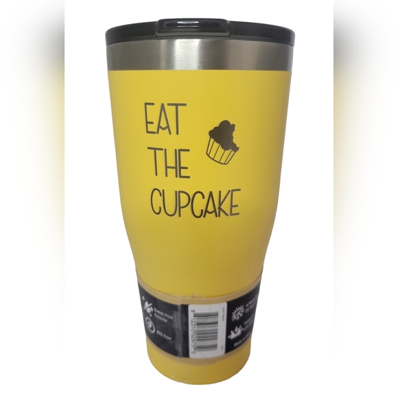 New Yukon Outfitters Insulated 20 Oz Tumbler Cup Stressed Backwards Is Desserts - Picture 4 of 8